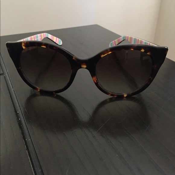 Kate Spade Sunglasses, Cat Eye, ‘Hello Sunshine’ - Picture 2 of 6